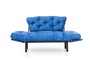 Atelier Del Sofa Nitta - Sofá-Cama de 2 Plazas Azul
